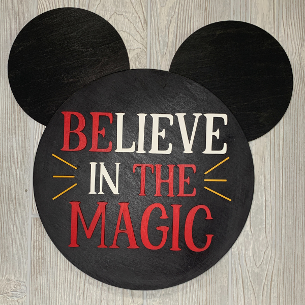 SVG File Believe in the Magic - Slightly Off The Cutting Edge