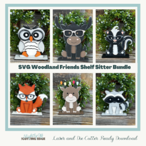 SVG Woodland Shelf Sitter Bundle